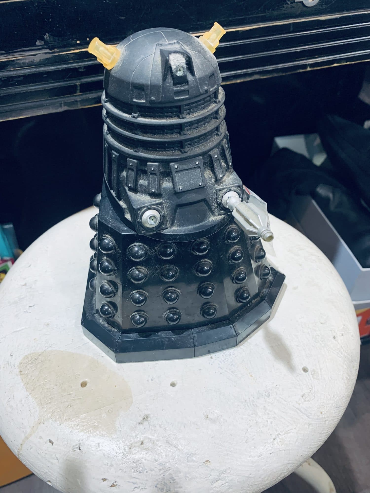 Melna Doctor Who Dalek kolekcijas figūriņa